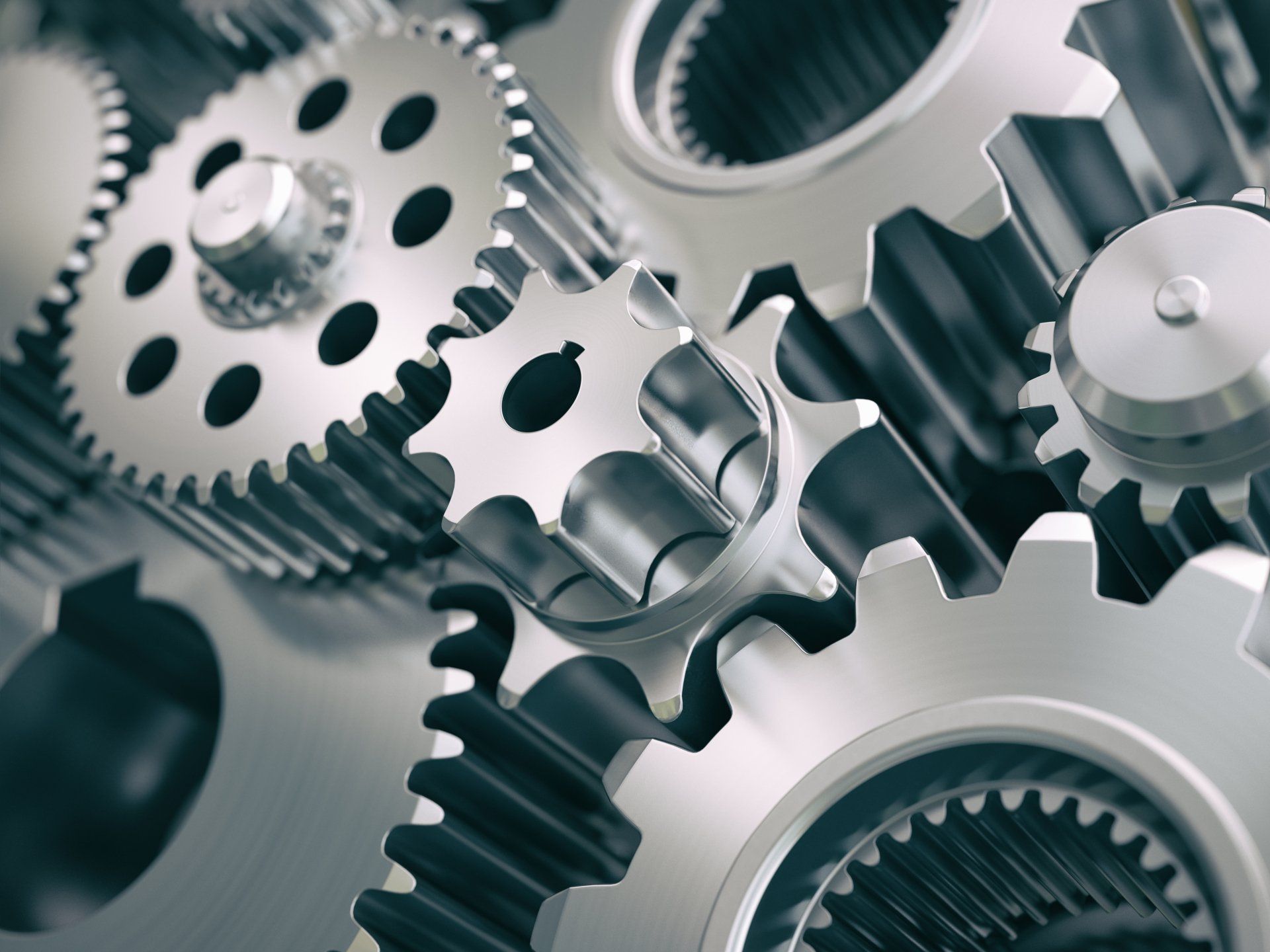 gears cogwheels engine industrial