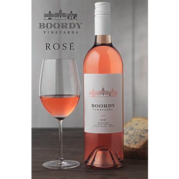 Boordy Landmark Barn Series Rose case card