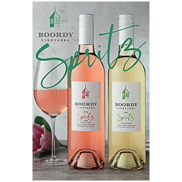 Boordy Spritz & Pink Spritz case card
