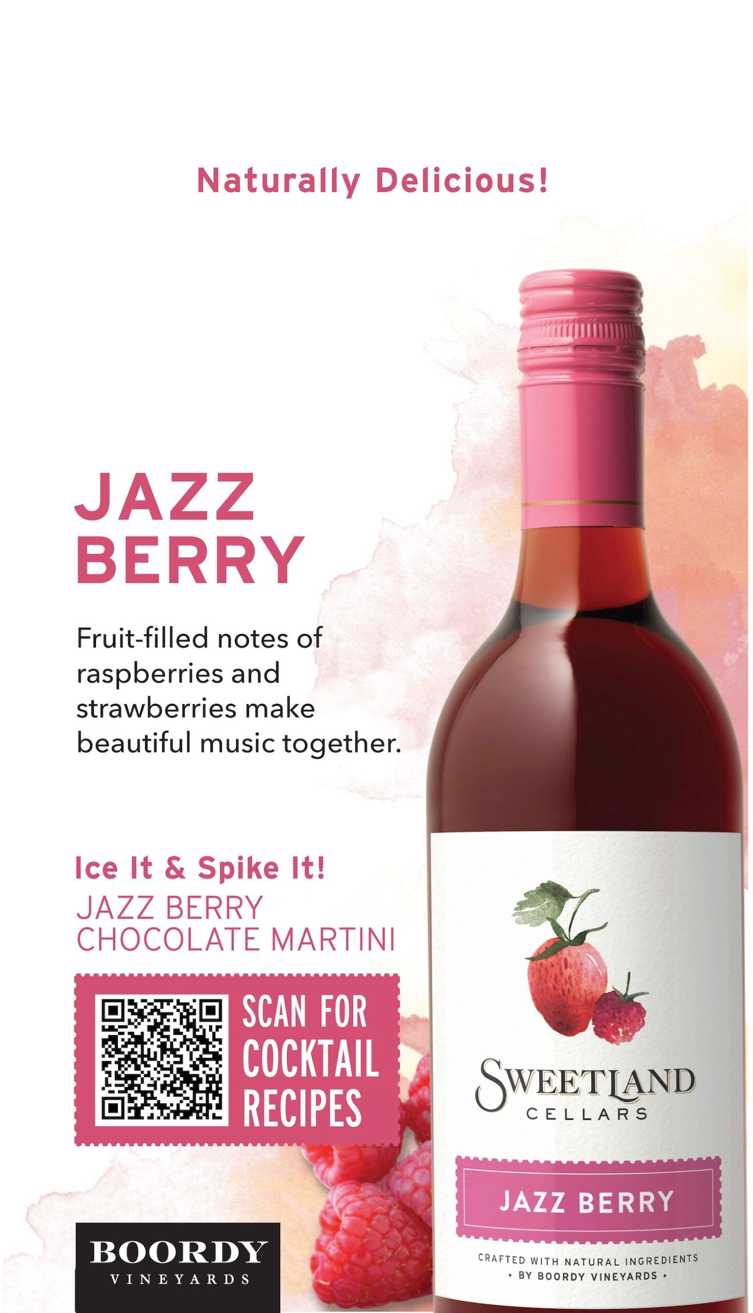 Jazz Berry with Cocktail QR