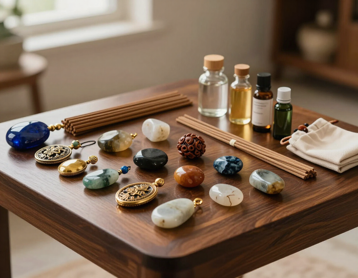 Talismanes, inciensos y esencias espirituales