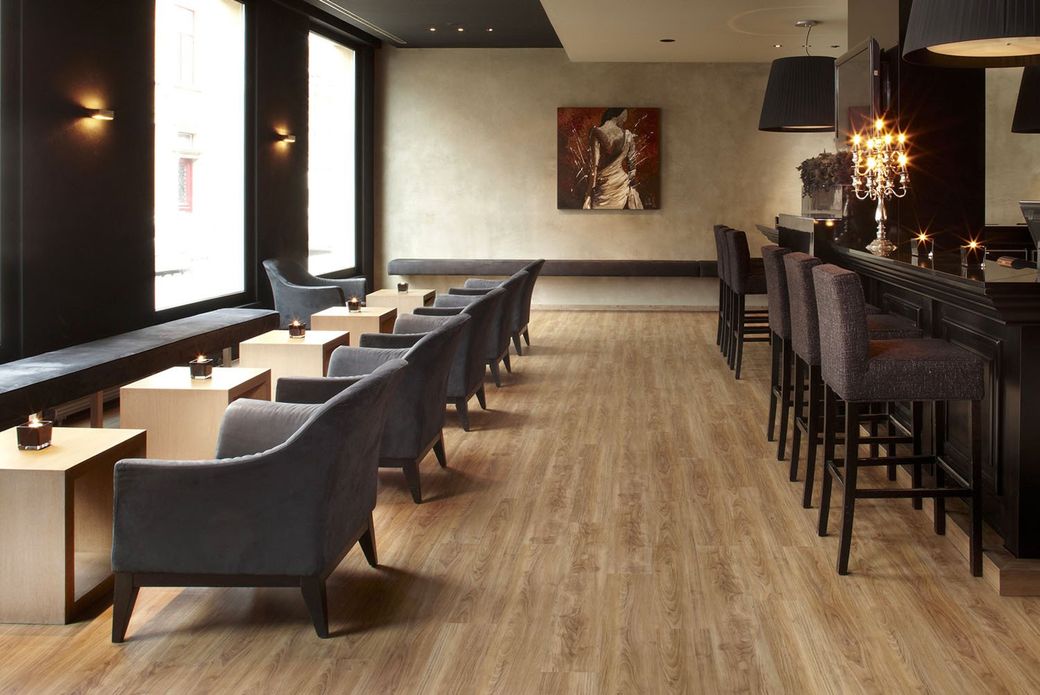 Pavimento in PVC per ristorante