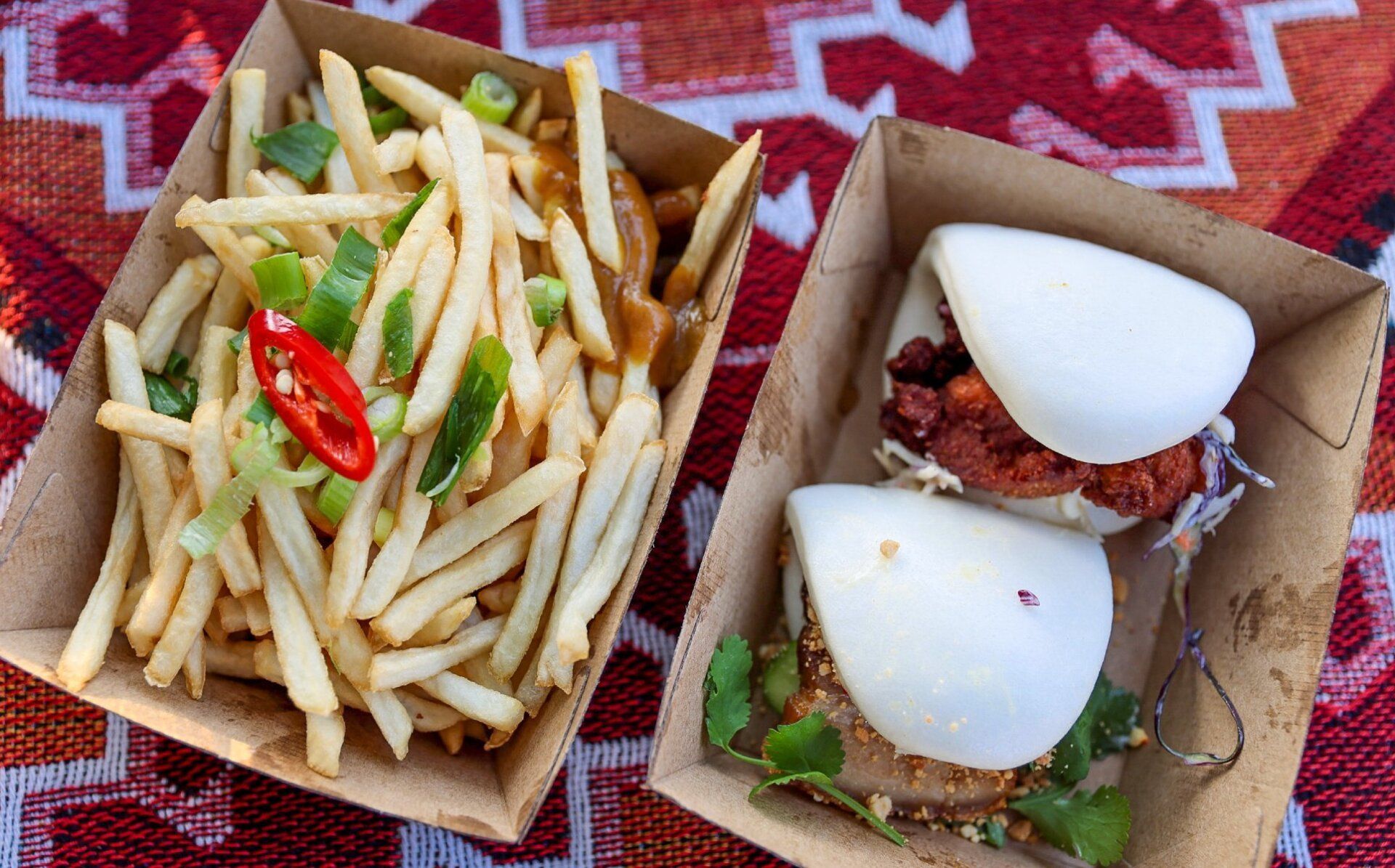 Traditional Taiwanese street food by Bamboo Lounge