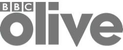 BBC Olive logo in gray.