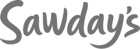 Sawday's logo in gray script.