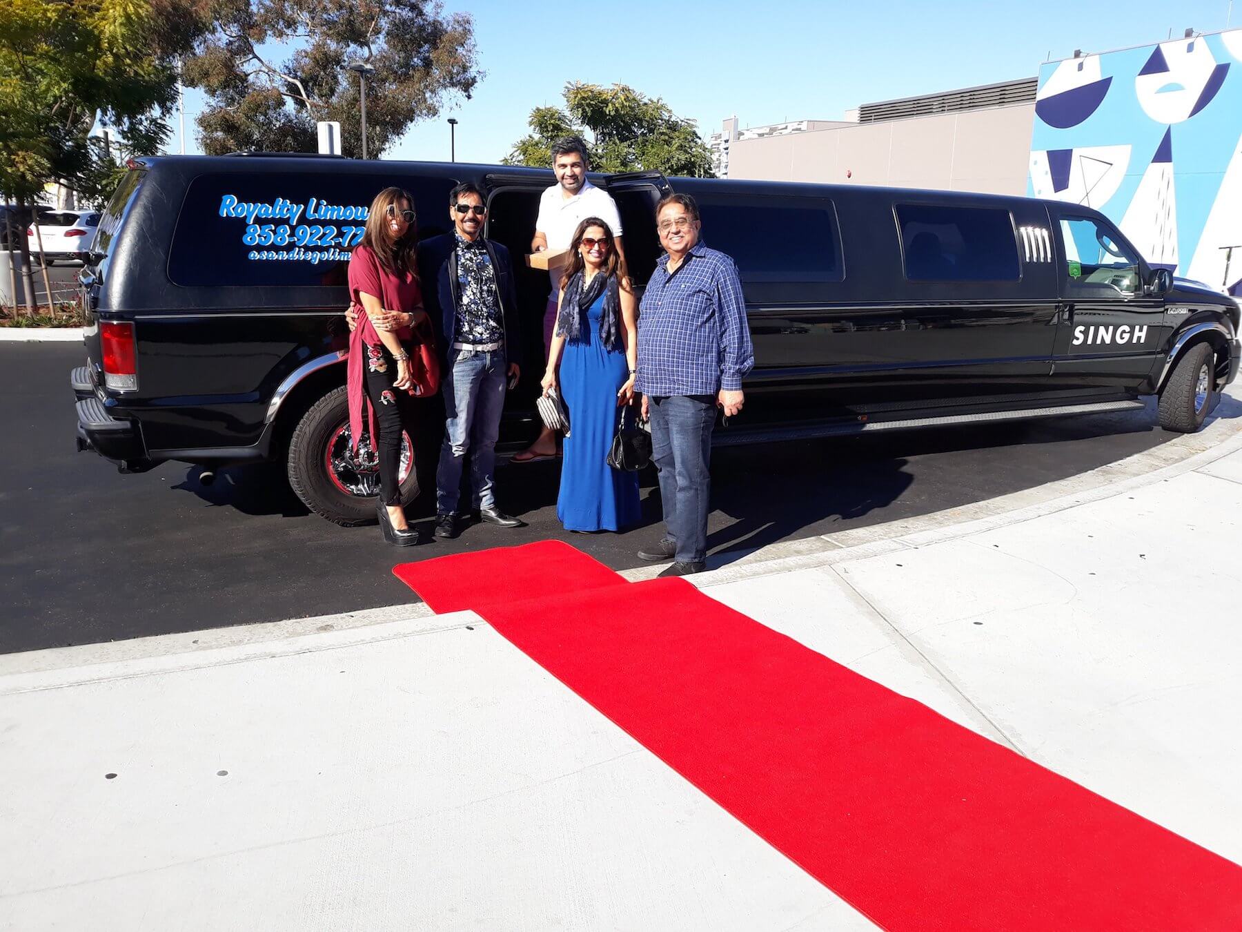 SAN airport red carpet transportation service