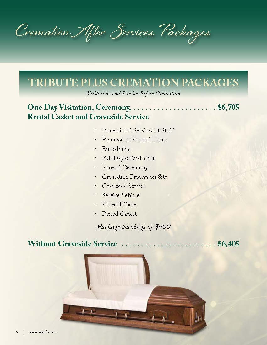 Cremation Options Wonderly Horvath Hanes Funeral Home & Crematory