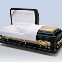 Bronze & Copper Casket
