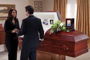 People Meeting About Casket Sells