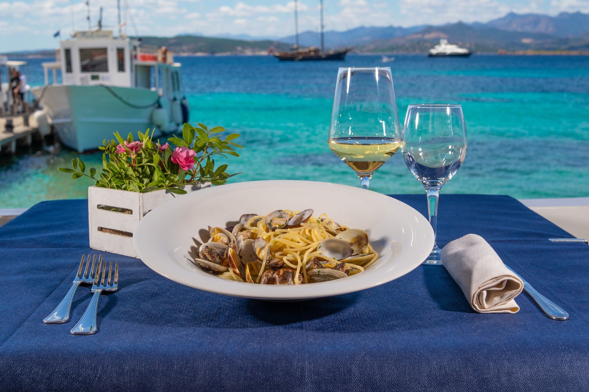 pasta with clams