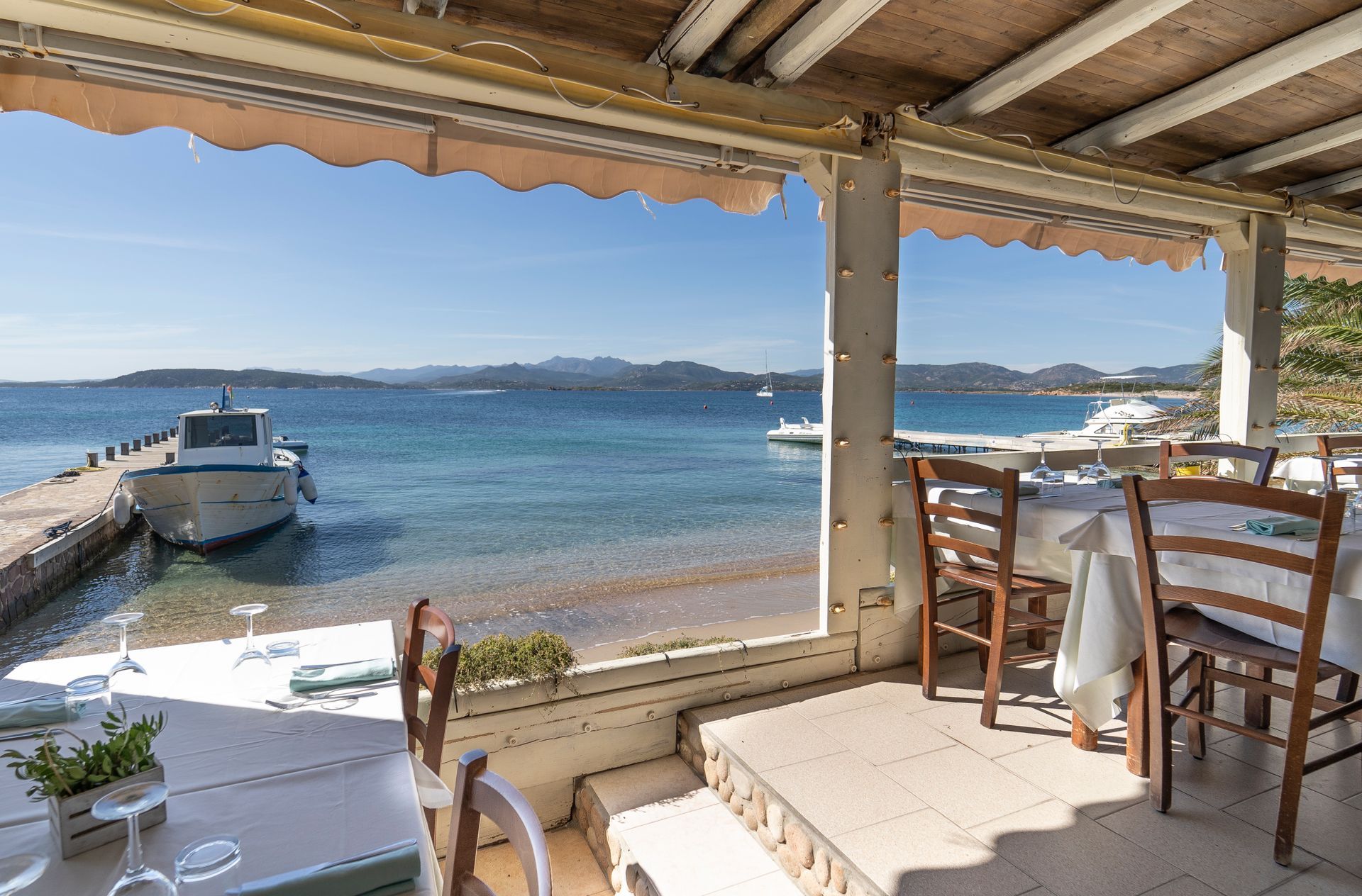view from the restaurant