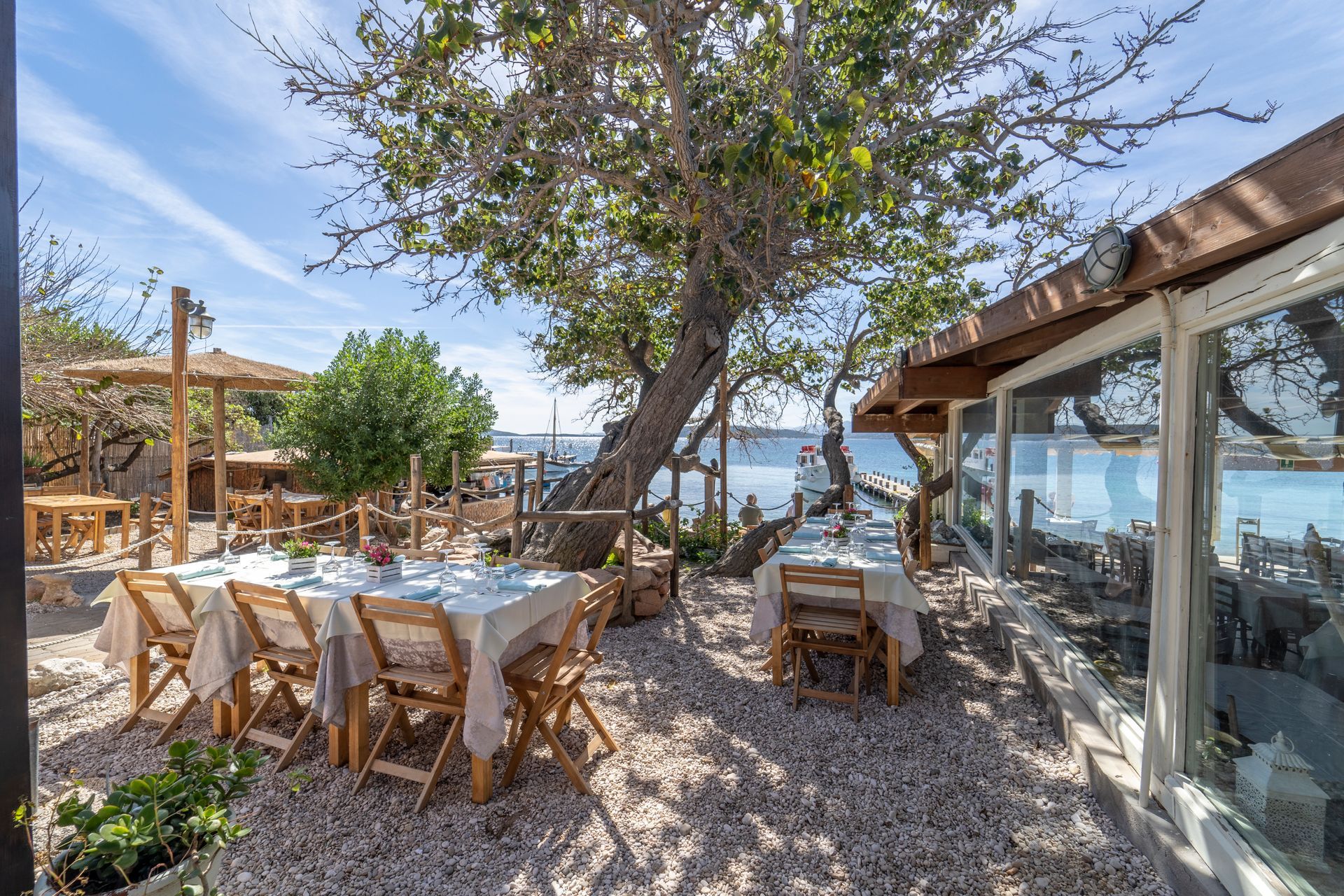 restaurant by the sea