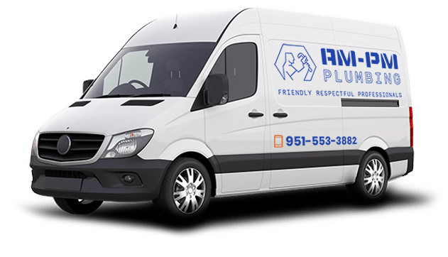 AM PM Plumbing van