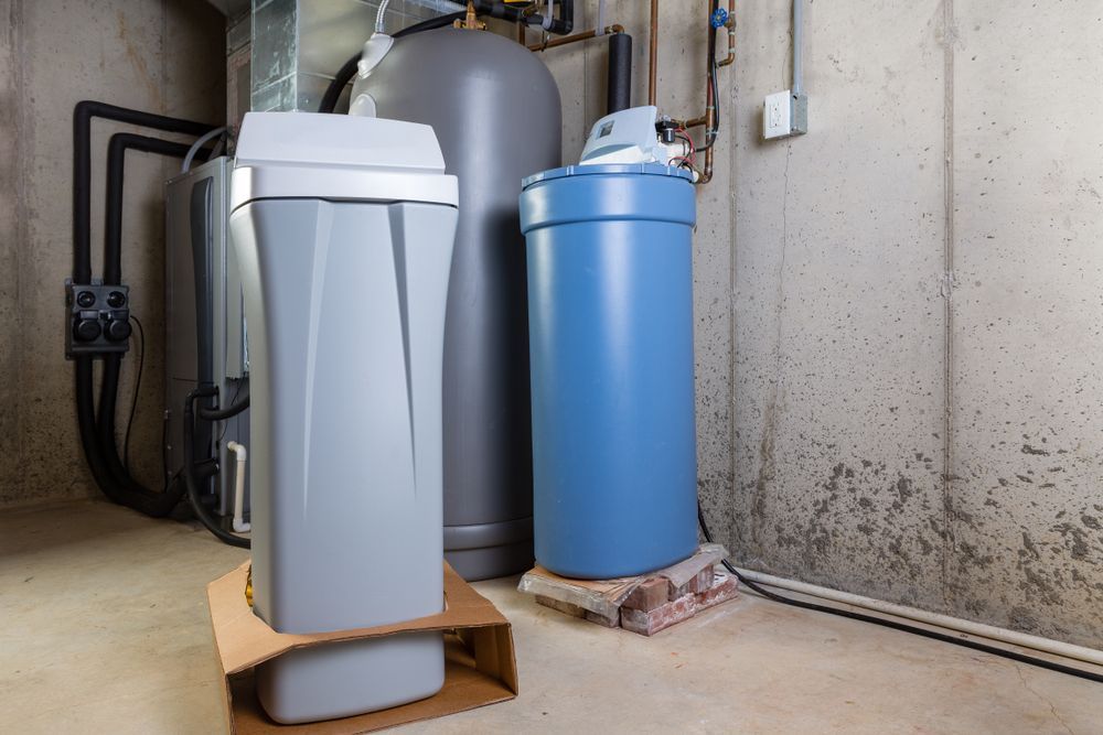 water softener tank