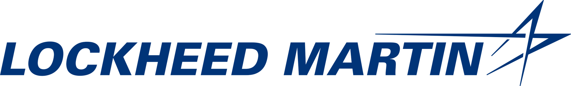 A logo for lockheed martin with a star in the middle