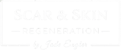 White sign with faded text reading &ldquo;STAR SKIN&rdquo; and &ldquo;THE SIGNATURE&rdquo; in elegant lettering.