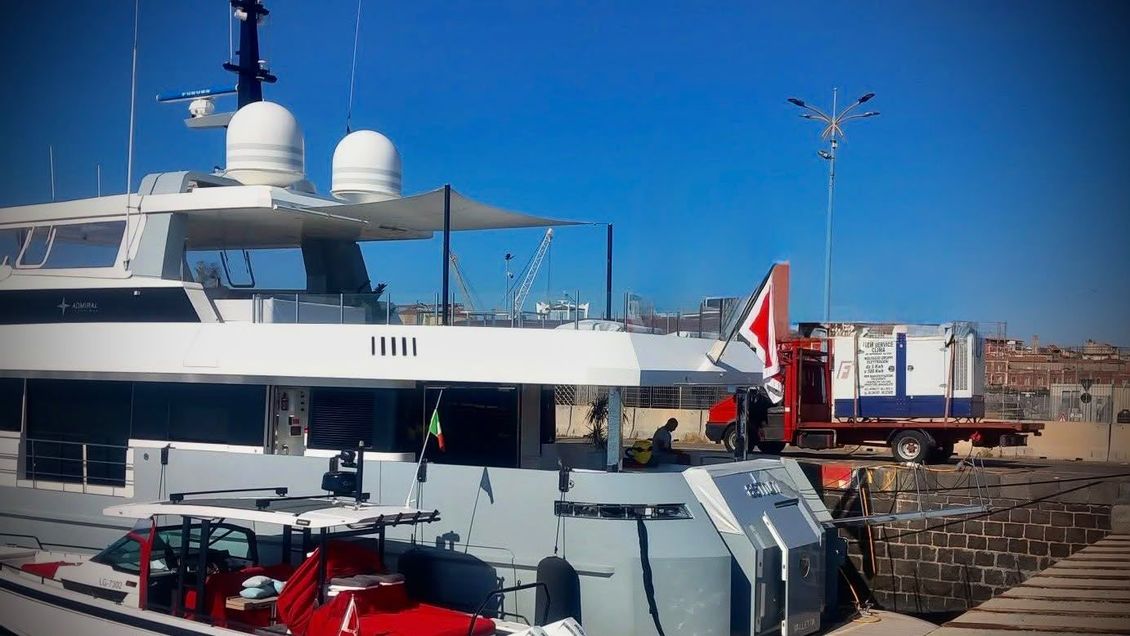 NOLEGGIO GRUPPO ELETTROGENO 50 Kw eseguito presso il Porto di Catania