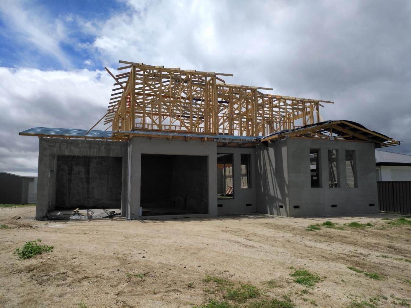 A House That Is Being Built With A Wooden Frame — Sven Margraf Constructions Pty Ltd In Atherton QLD