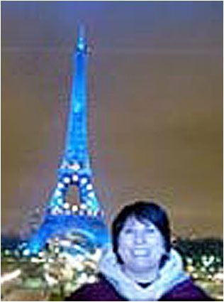 Psychic Medium Dawn Carr, C.Ht. stands atop the Arc de Triomphe after performing in Paris, France. Psychic Medium Dawn Carr, C.Ht. stands atop the Arc de Triomphe after performing in Paris, France.