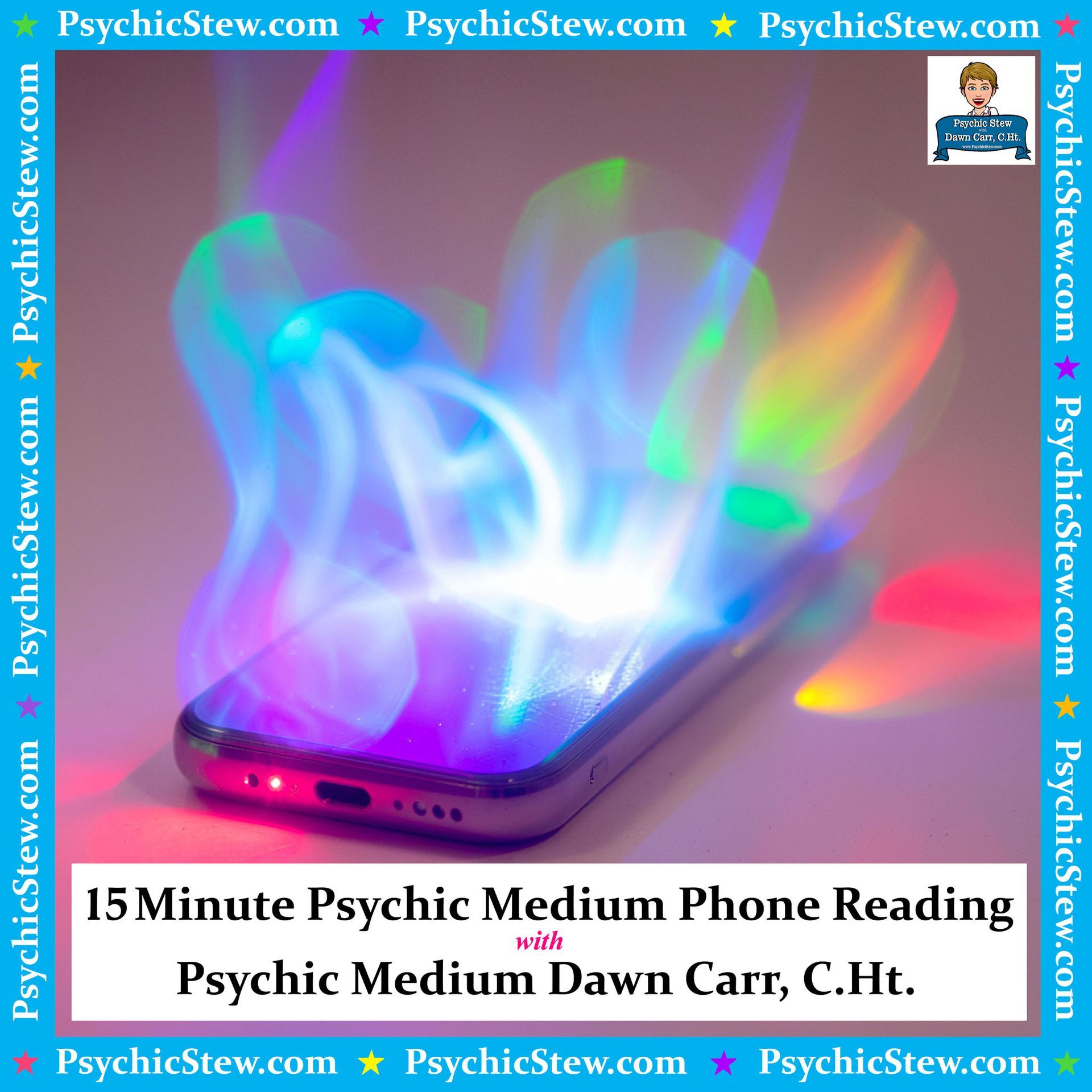 15 Minute Psychic Medium Phone Reading with Dawn Carr, C.Ht.