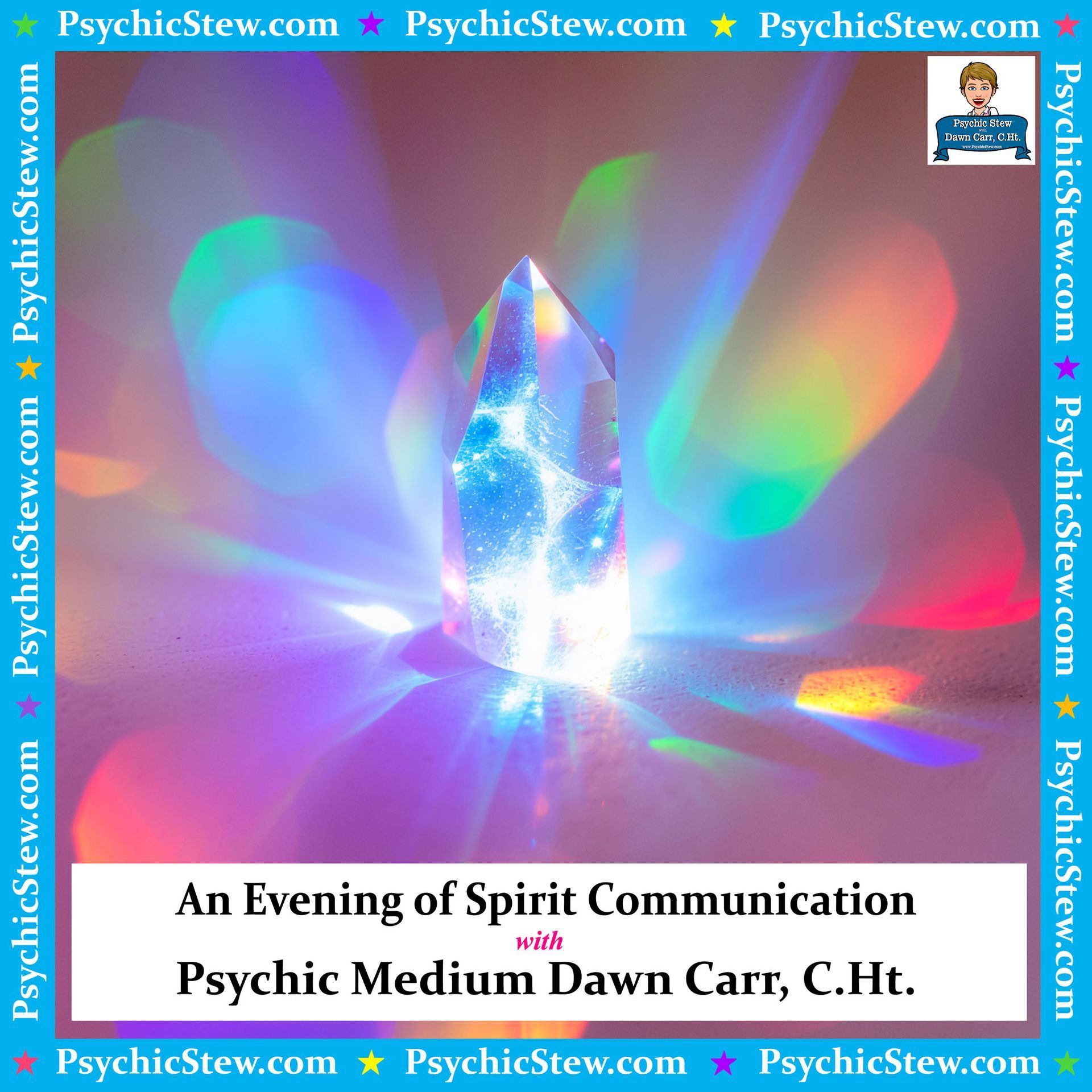 An Evening of Spirit Communication with Dawn Carr, C.Ht.