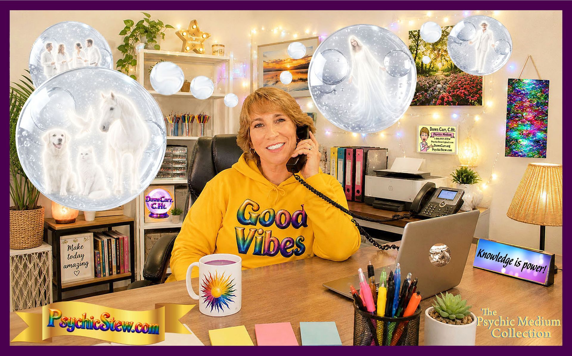 The Psychic Medium Collection by Dawn Carr, C.Ht. for Psychic Stew The Psychic Medium Collection by Dawn Carr, C.Ht. for Psychic Stew