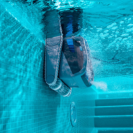 Dolphin M 700 Under Water Cleaning the Wall - Pool Cleaning Machine — Sunchem Quality Cleaning Products In Gympie, QLD