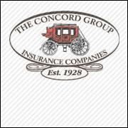 The Concord Group Insurance Companies logo with a red stagecoach and “Est. 1928” in an oval seal