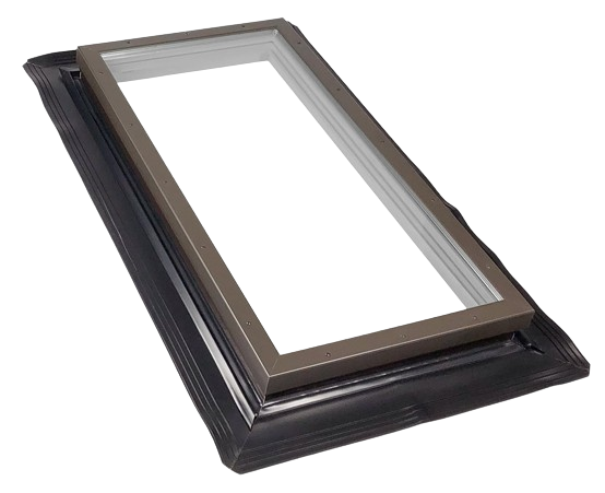 Rectangular black and gray picture frame with a white insert, shown at an angle