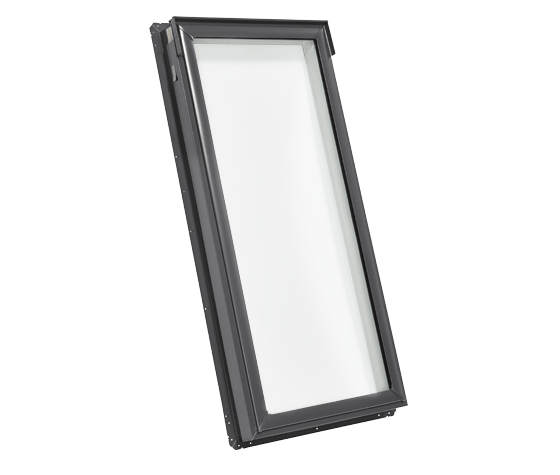 Black-framed rectangular wall mirror on a white background