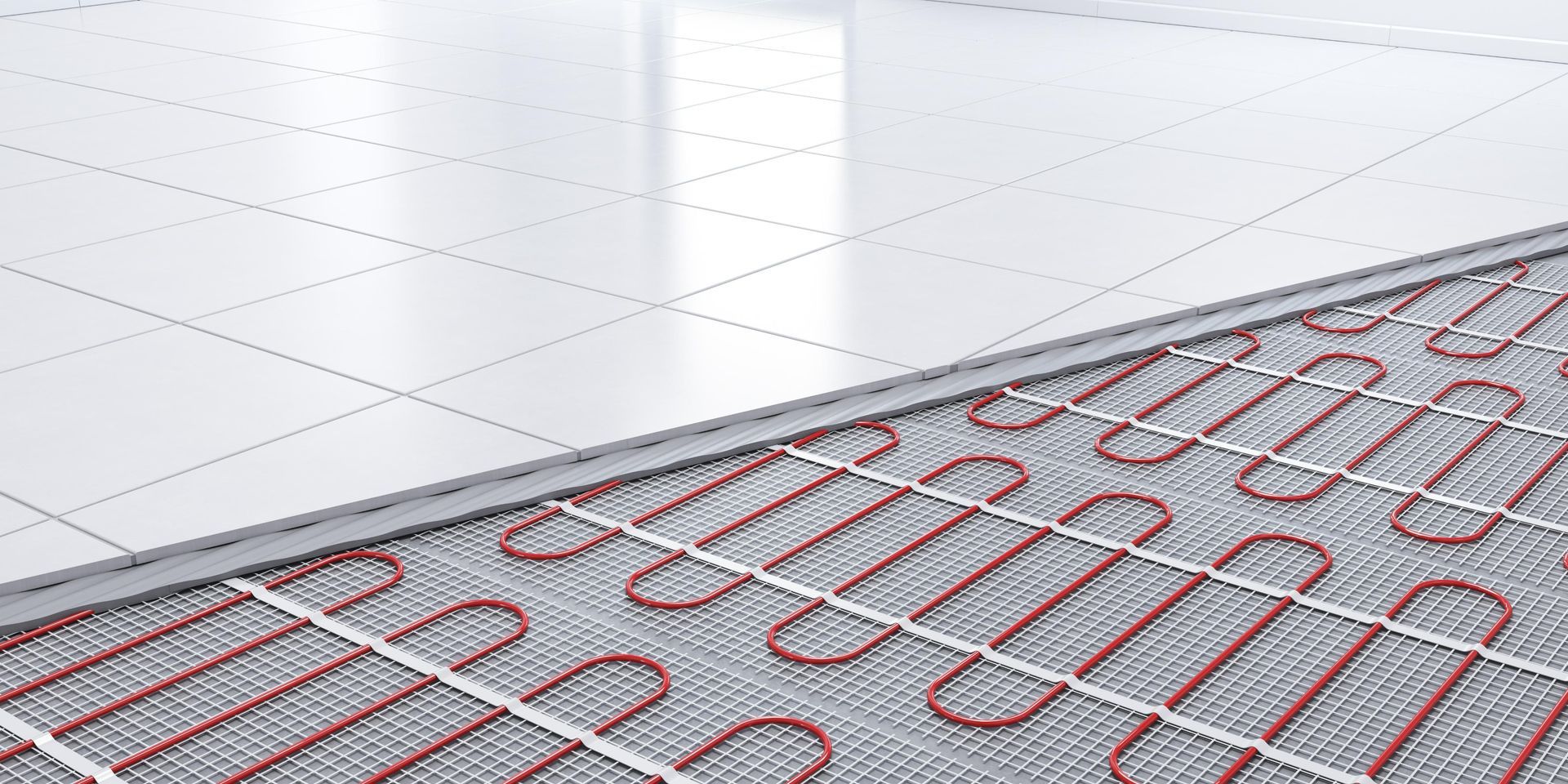 Process Of Laying Laminate Panels On Floor With Underfloor Heating — Sydney Underfloor Heating in Woonona, NSW