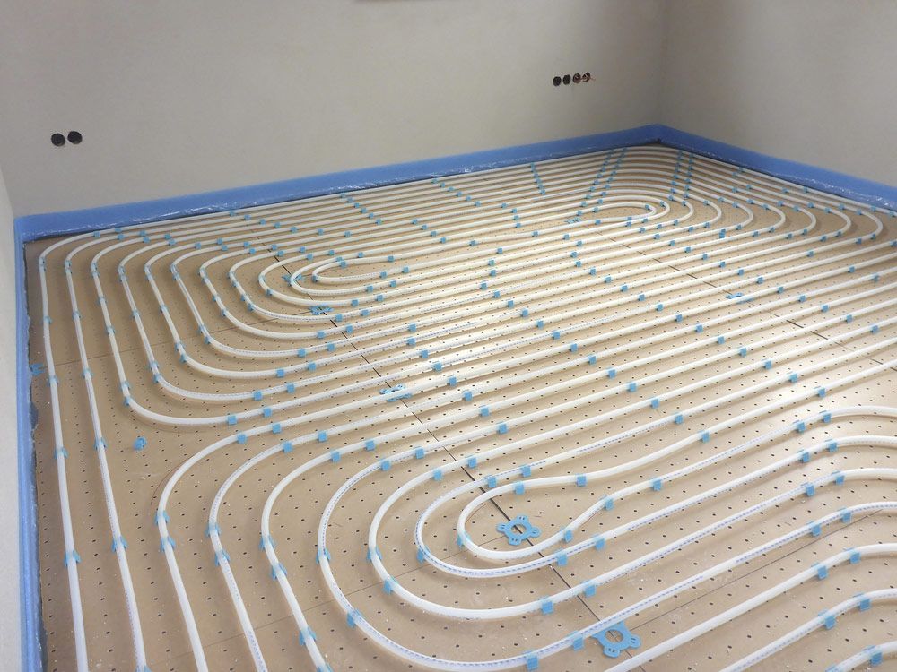 Underfloor Heating System in a New Construction House — Sydney Underfloor Heating in Blue Mountains, NSW
