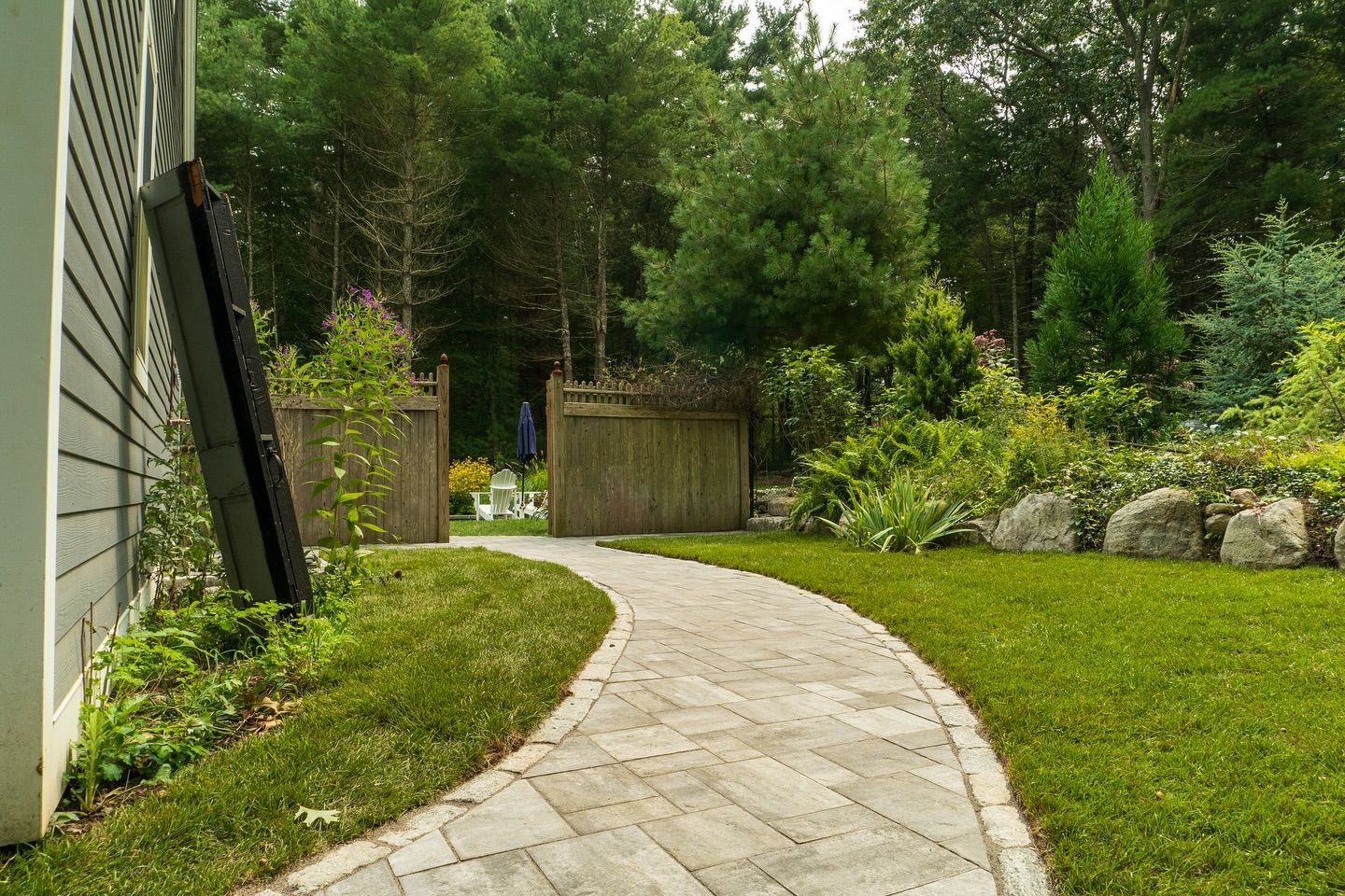 stone walkways