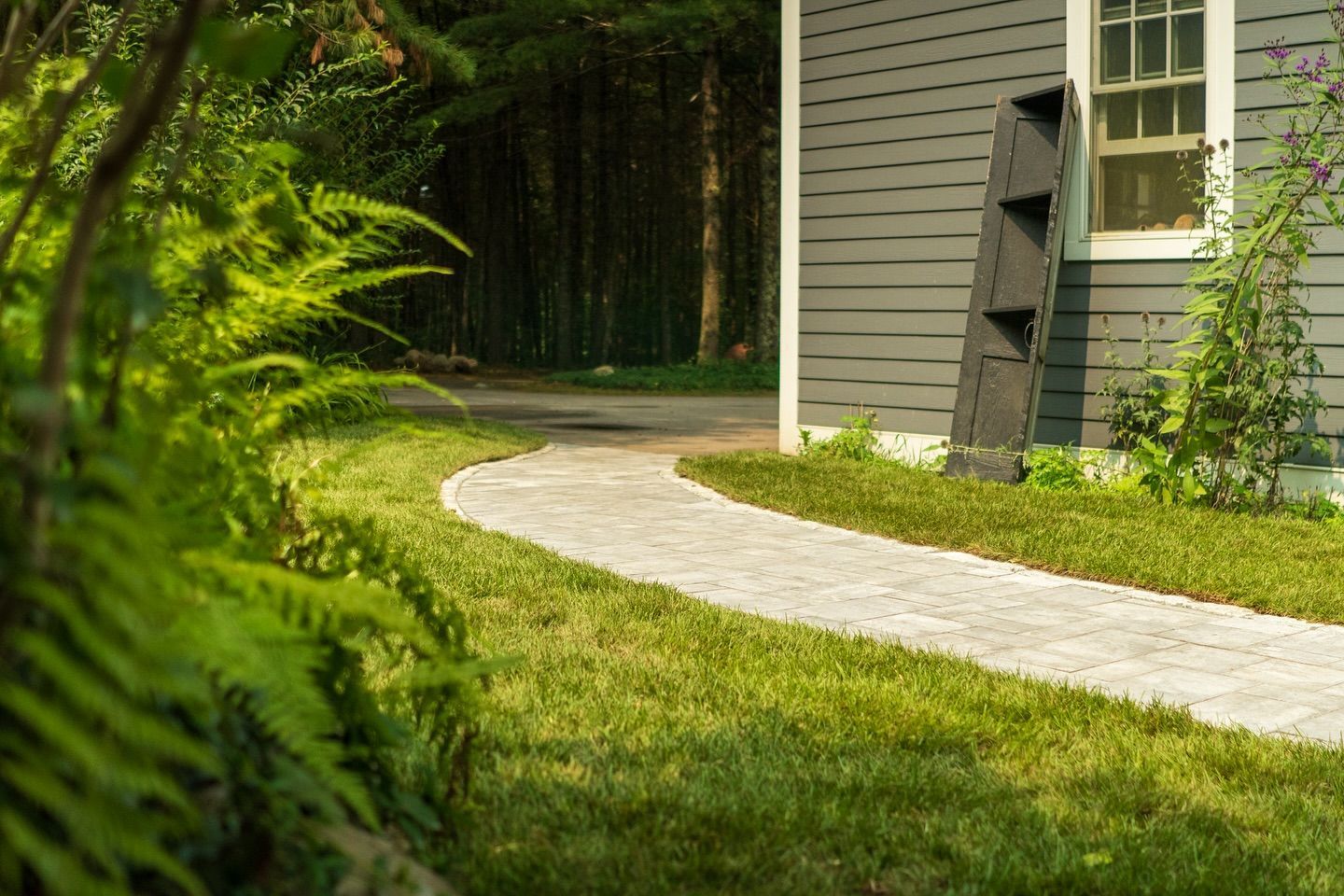 stone walkway