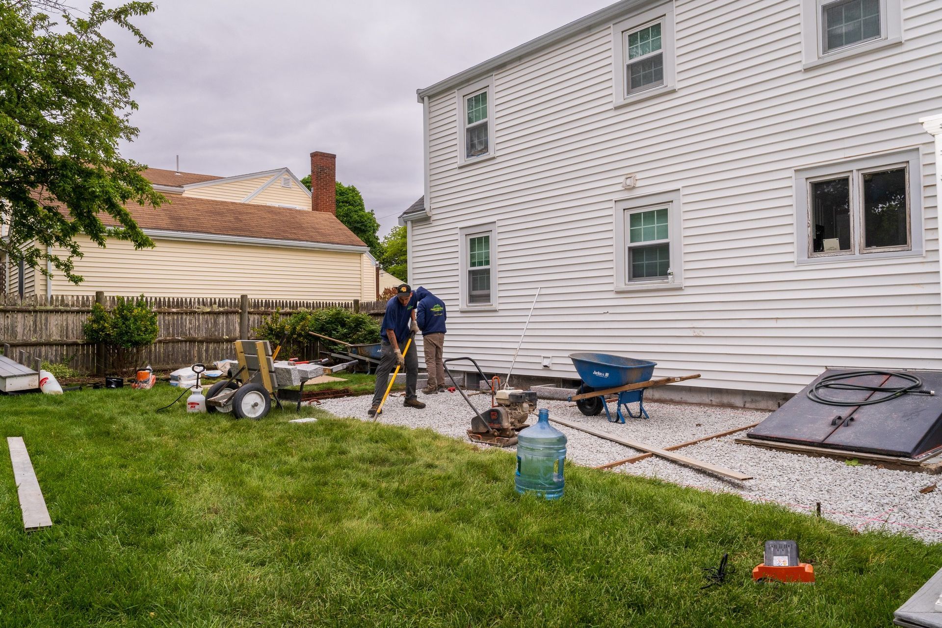 paver installation