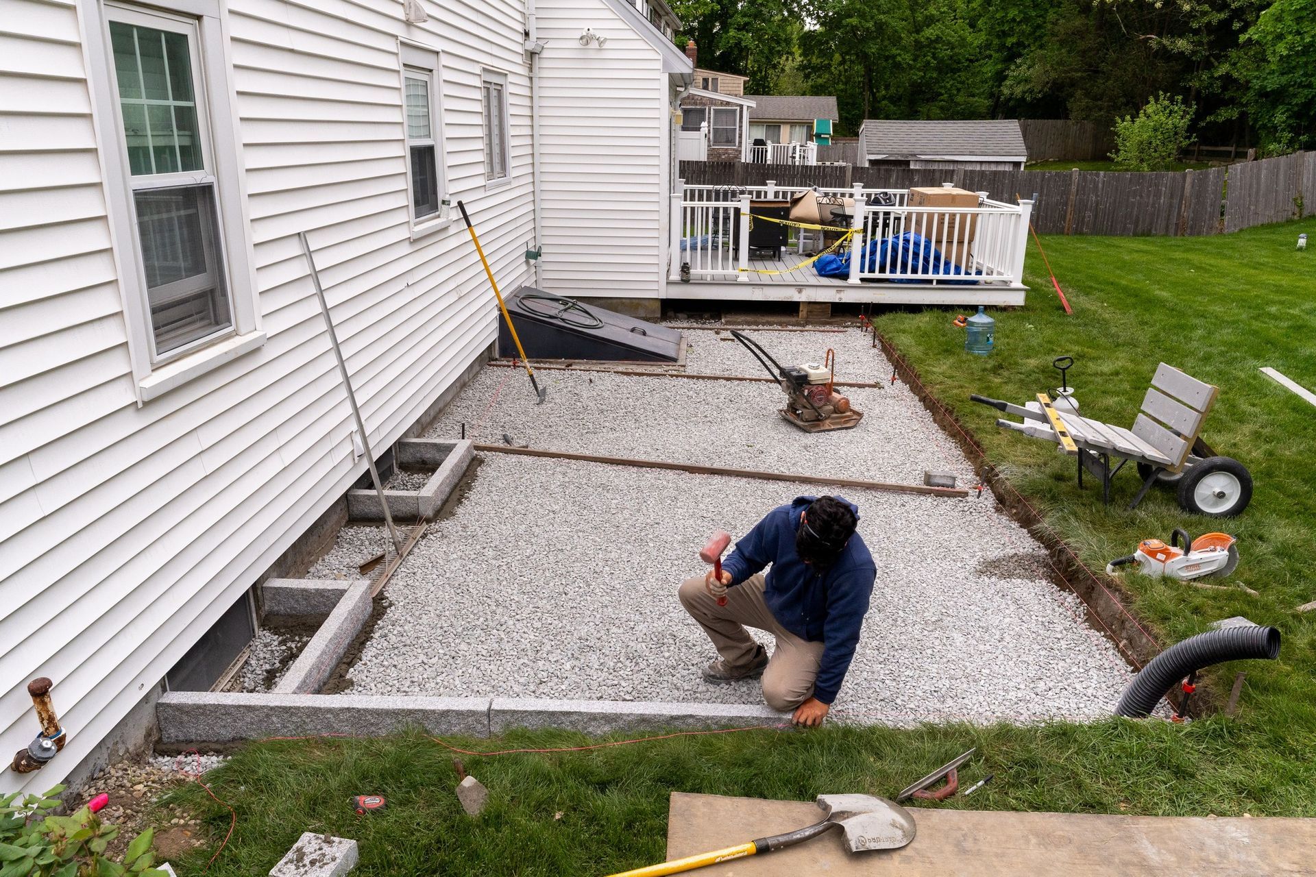 patio installation
