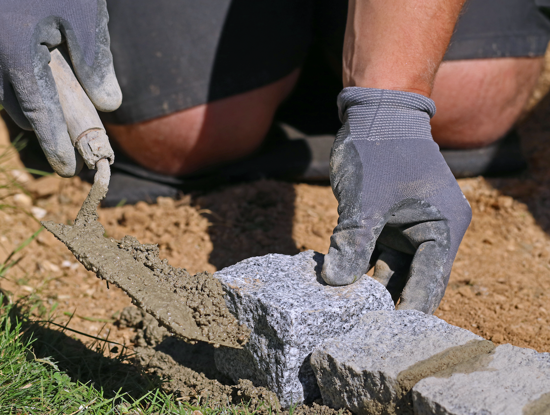 Cobblestone Edging Norwell MA