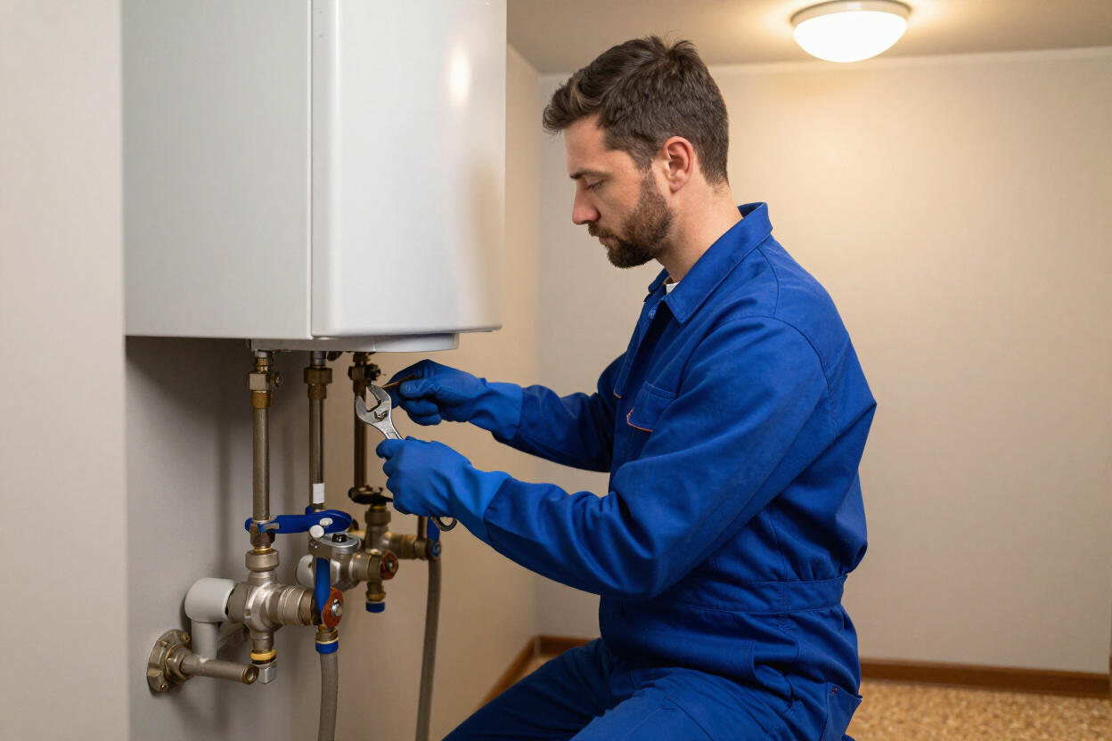 Boiler repair and cleaning