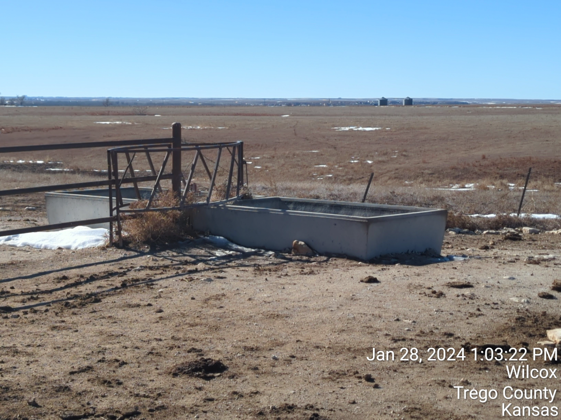 A photo taken on january 28th at 10:22 pm in trego county kansas