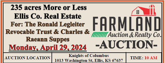 An advertisement for farmland auction and realty co. An advertisement for farmland auction and realty co.
