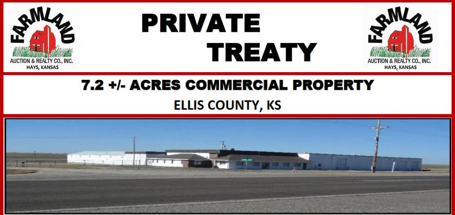A sign for a private treaty in ellis county ks A sign for a private treaty in ellis county ks