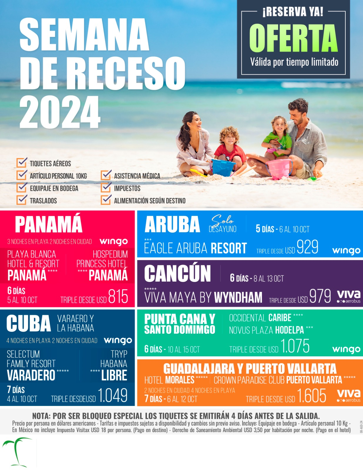 Aruba Reyes Wingo 2024 Tu Reserva