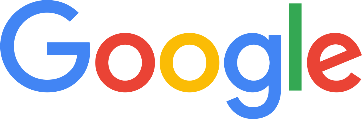 Google logo in blue, red, yellow, and green letters on a white background