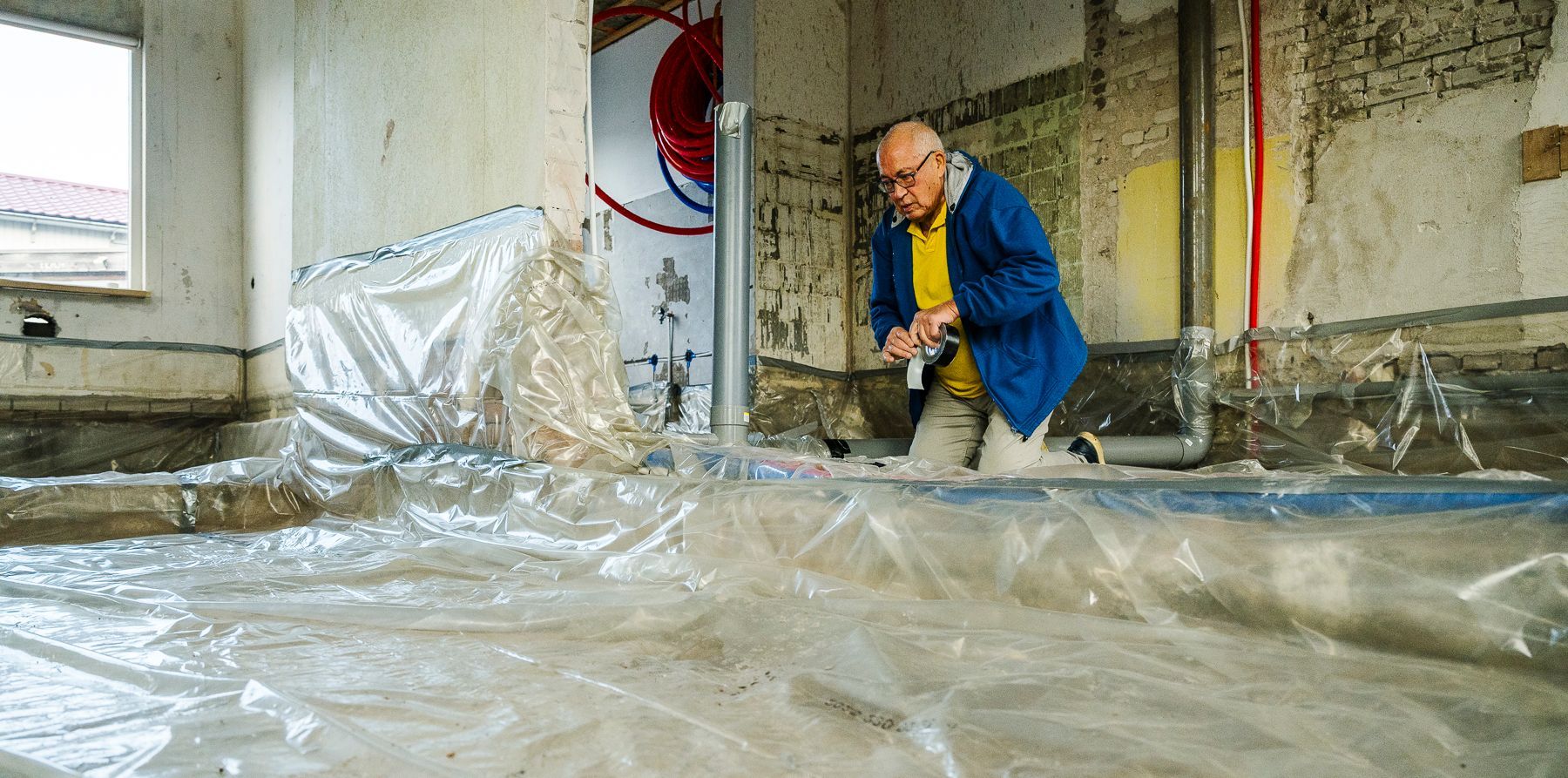voorbereidende werkzaamheden Top Renovloer
