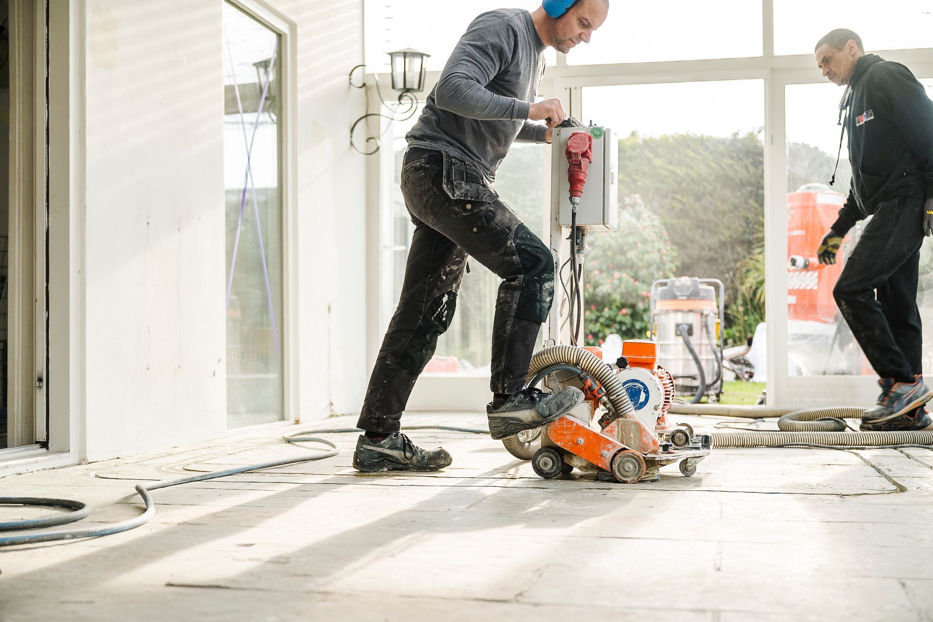 infrezen vloerverwarming als onderdeel van de Top Renovloer