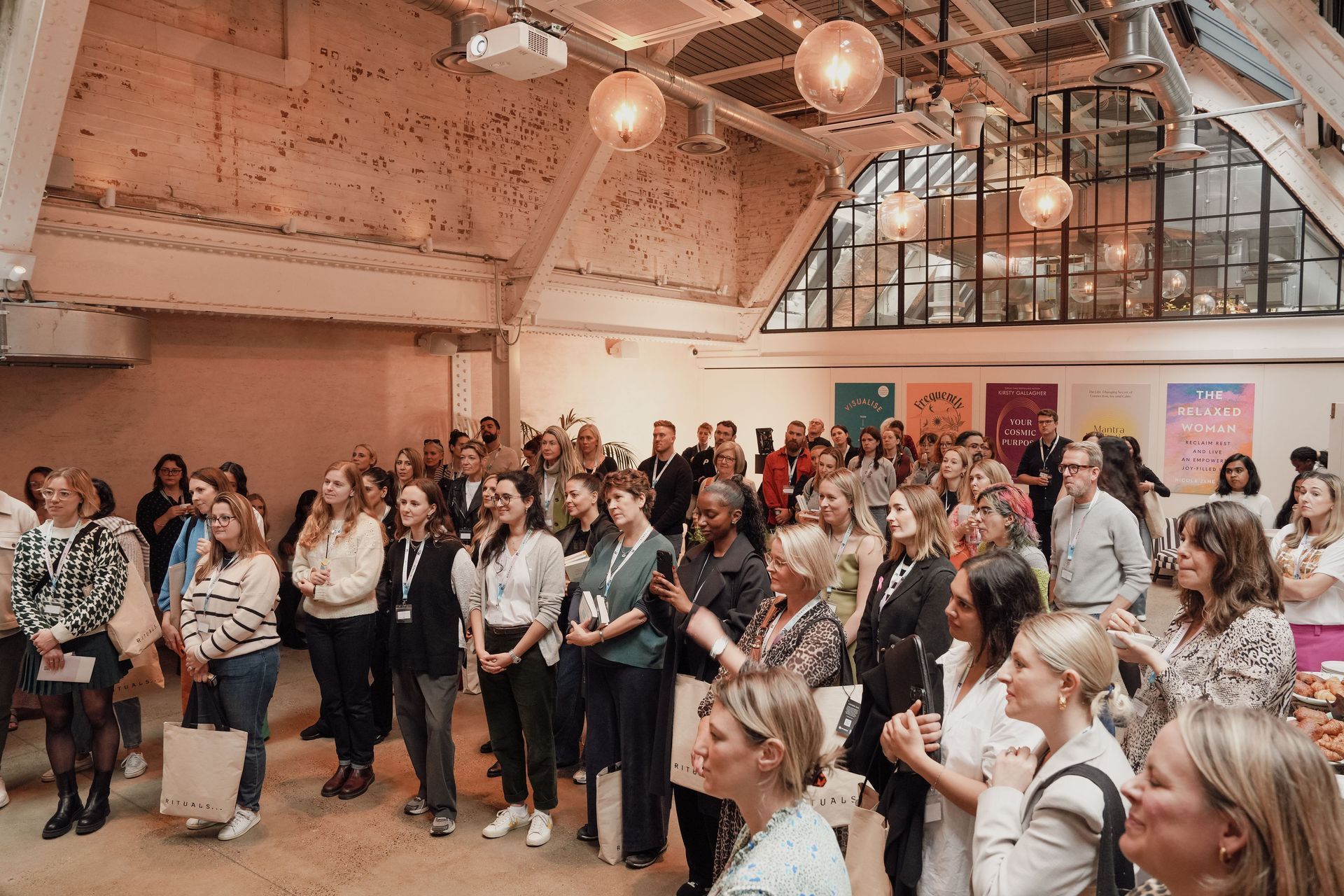 Guests at The Rider Reset live event, REGO Creative event coverage