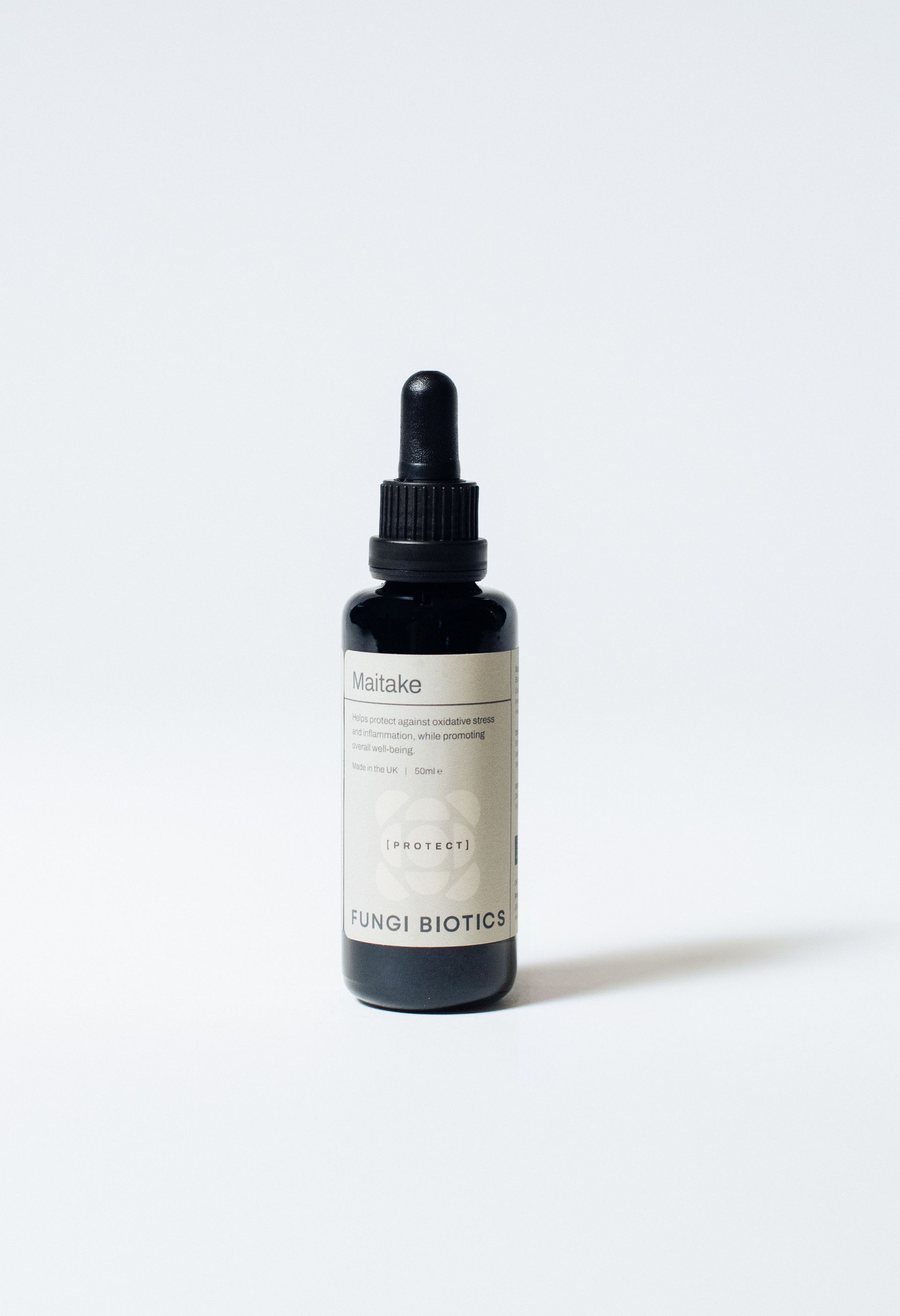 Fungi Biotics Maitake tincture product shoot REGO Creative