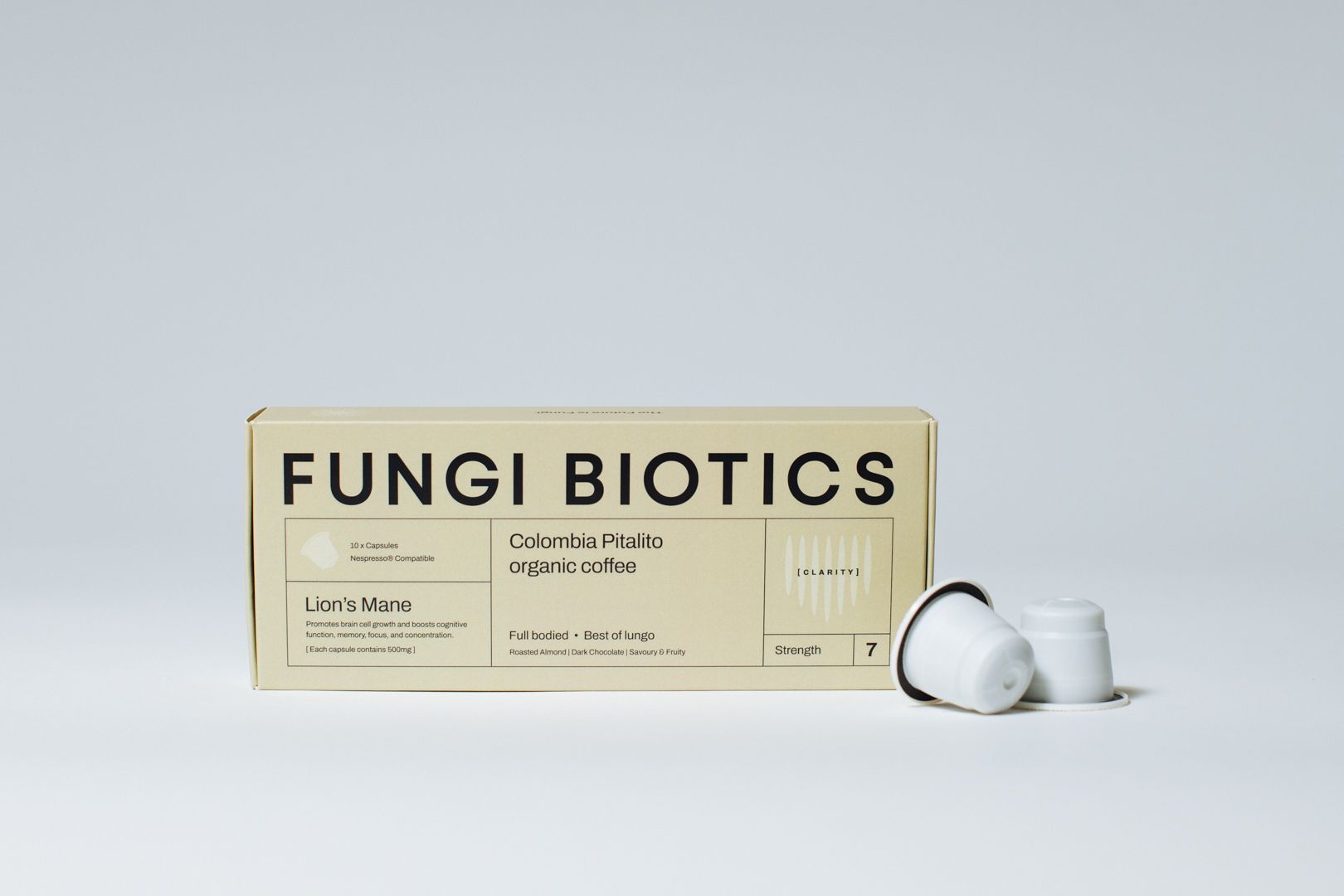 Fungi Biotics wellness brand campaign by REGO Creative