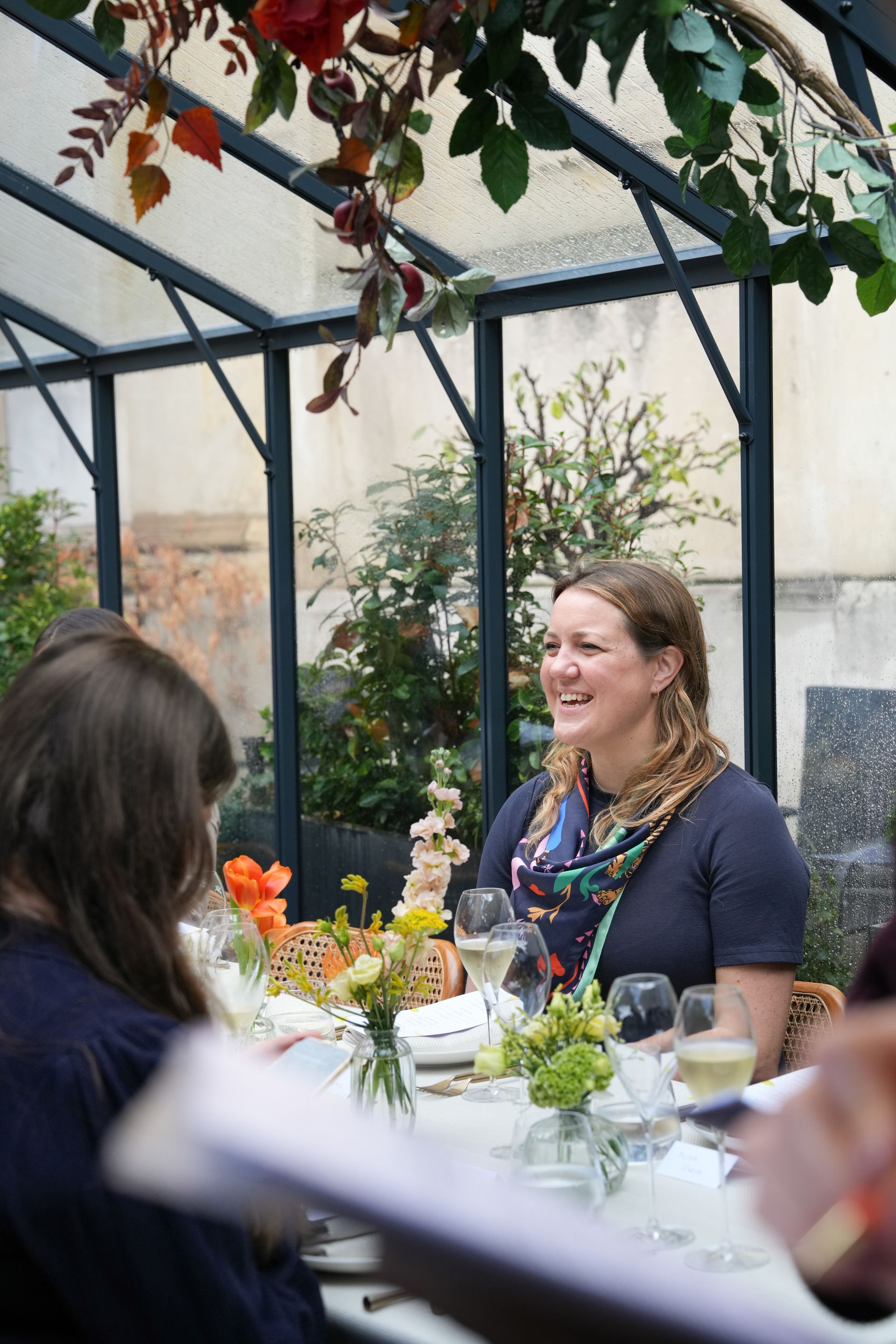 Guest at Champagne Jacquart Blanc de Blancs 2018 launch London REGO Creative