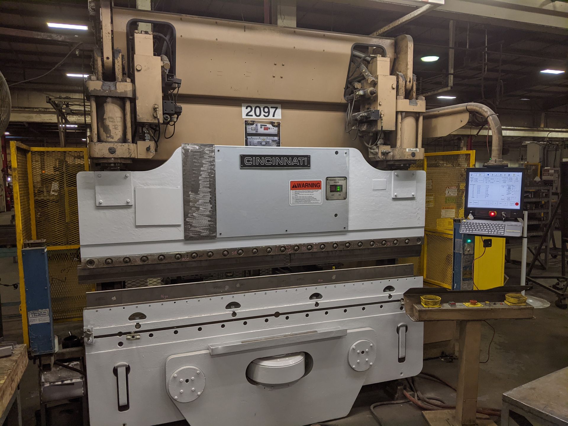 Cincinnati Press Brake Control Upgrade PC Controls
